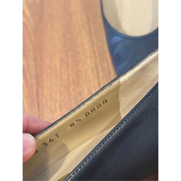 Salvatore Ferragamo Womens Shoes Leather Pump Vintage - Picture 4 of 9